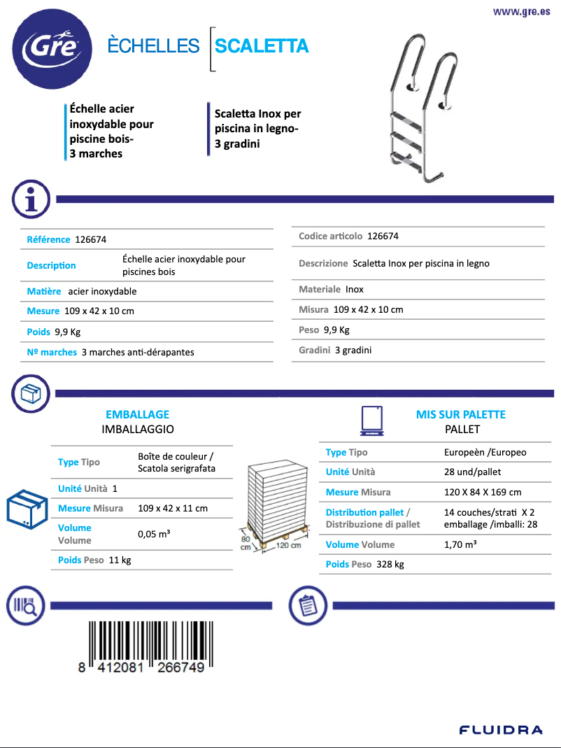 First page image of the manual for 126674