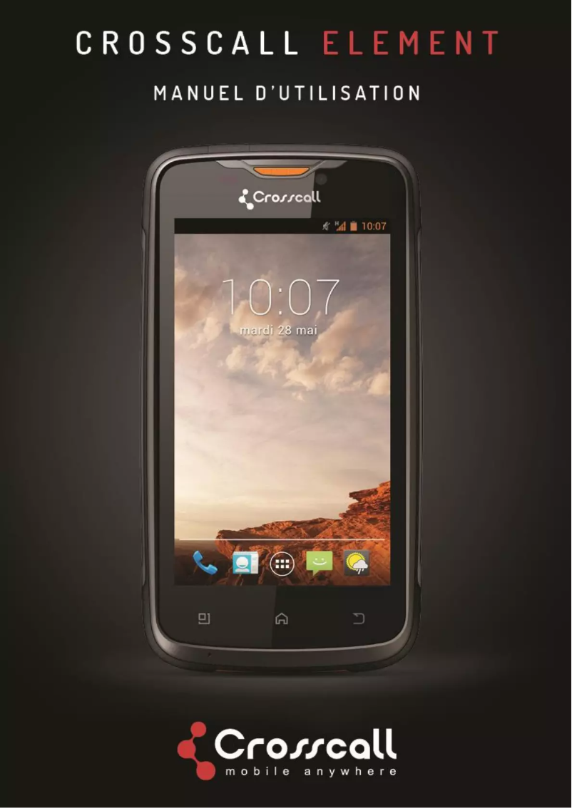 First page image of the manual for Element