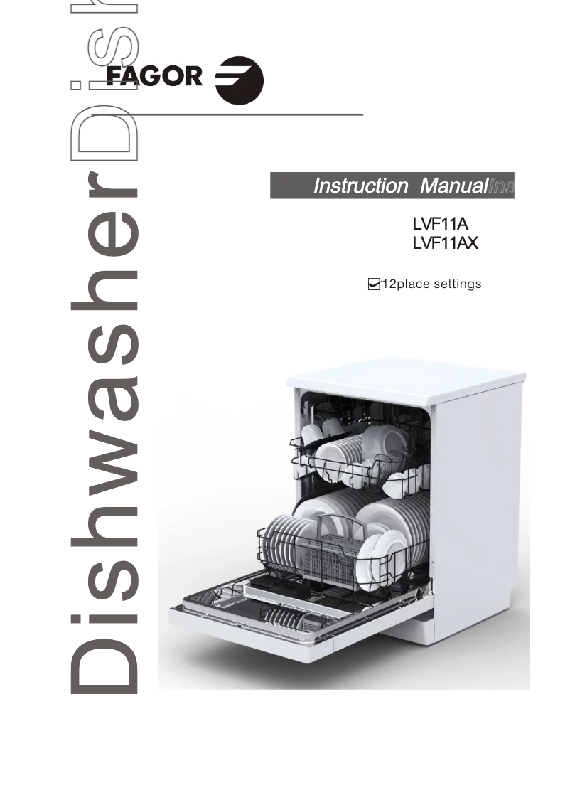 First page image of the manual for LVF11AX