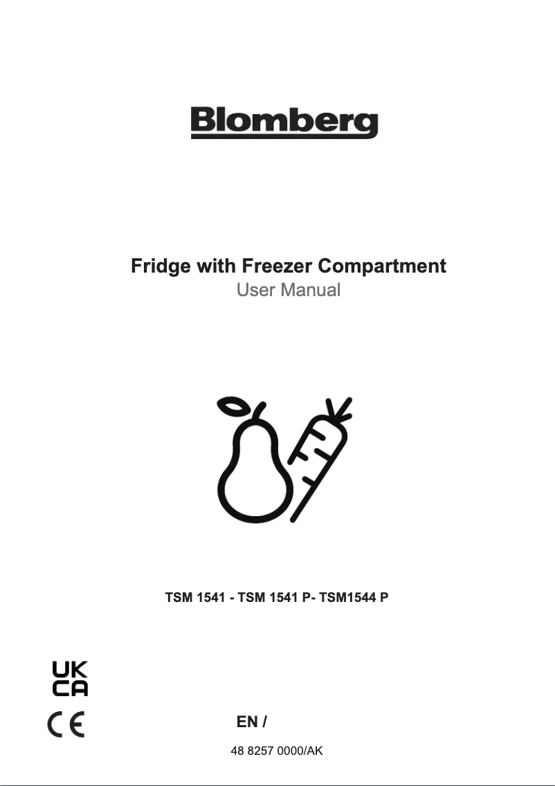 First page image of the manual for TSM1544P