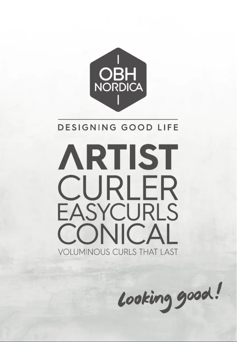 First page image of the manual for Artist Easy Conical NF3240N0