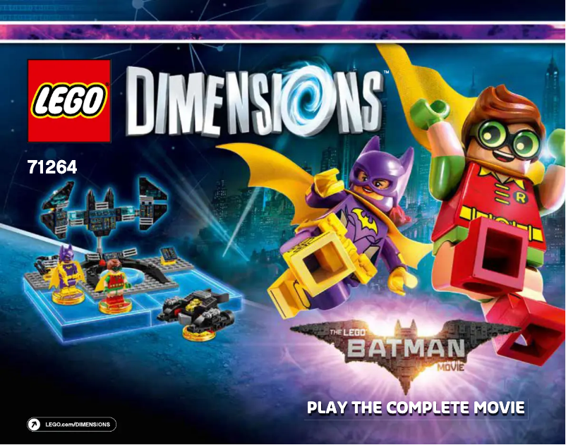 Page 1 of the manual User Manual Lego Dimensions 71264