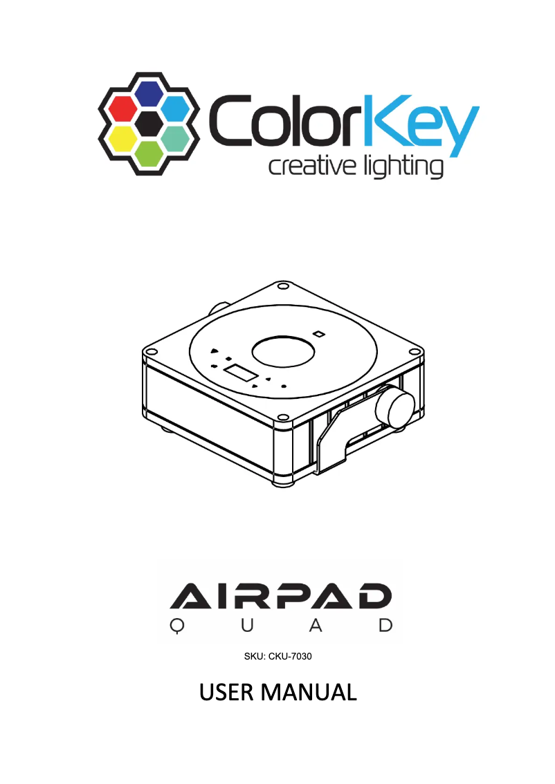 First page image of the manual for AirPad QUAD