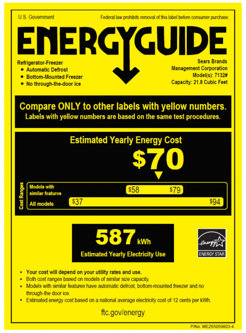 Page 1 of the manual User Manual Kenmore 71323