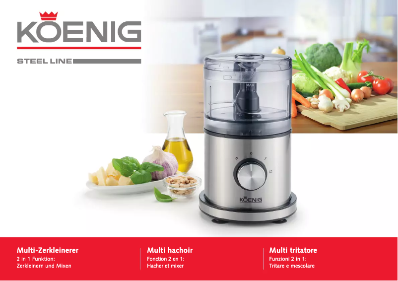 Page 1 of the manual User Manual Koenig B04204