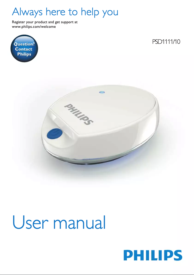 First page image of the manual for PSK0101