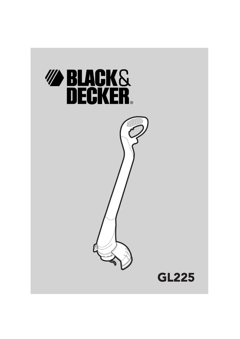 Page 1 of the manual User Manual Black & Decker GL225