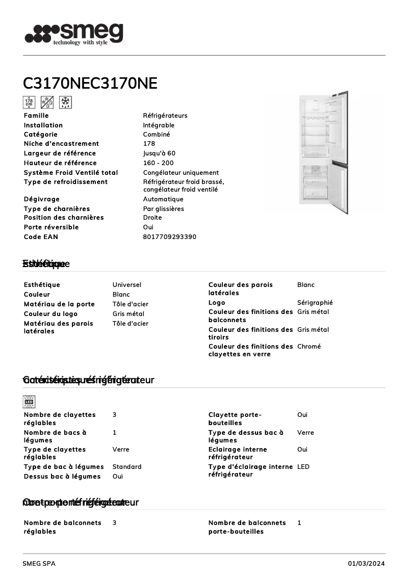First page image of the manual for C3170NE