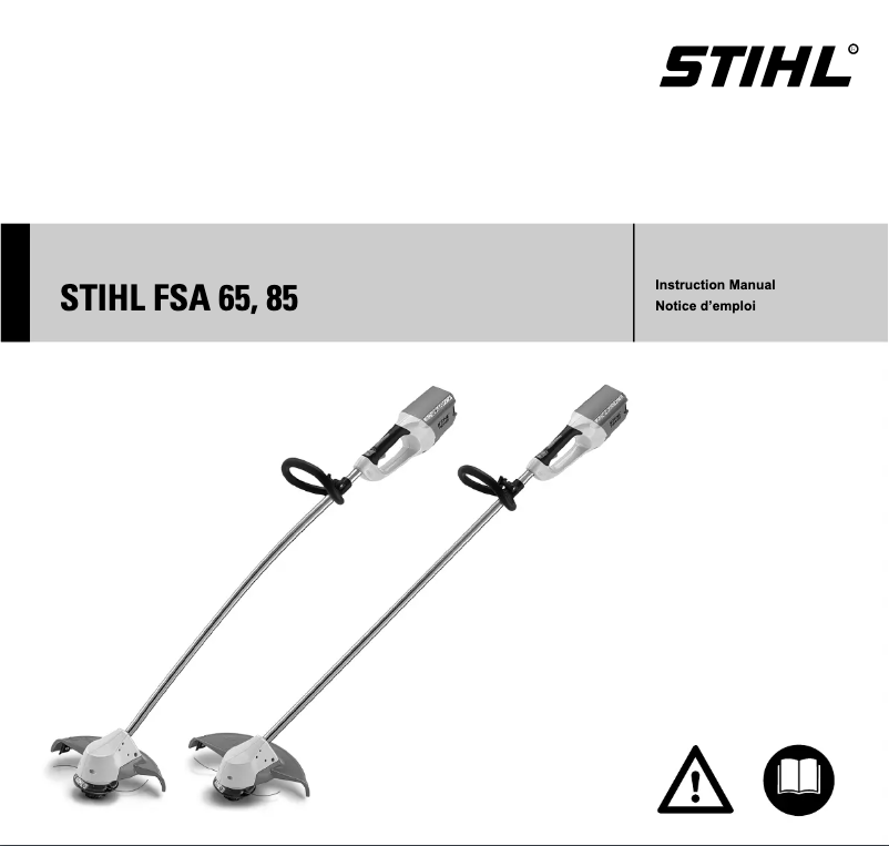 First page image of the manual for FSA 85