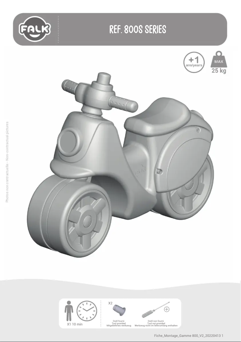 First page image of the manual for 808-014