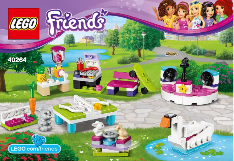 Page 1 of the manual User Manual Lego Friends 40264