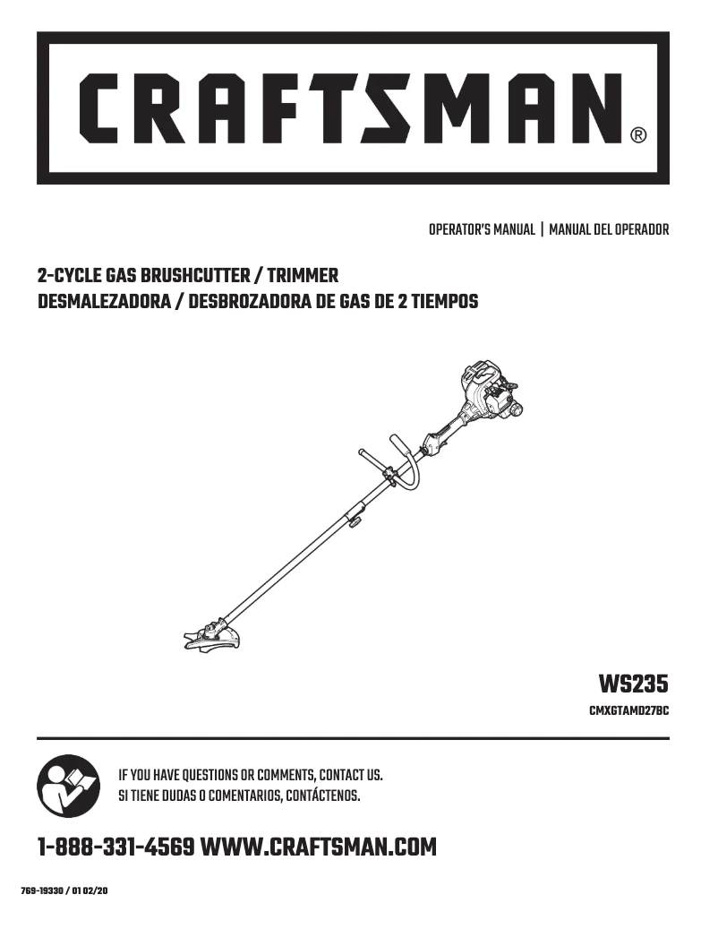 First page image of the manual for CMXGTAMD27BC