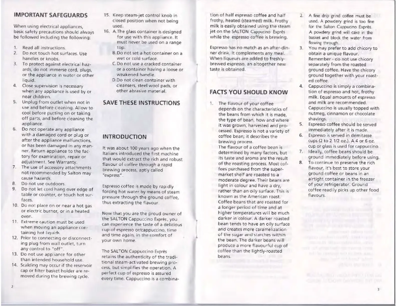 First page image of the manual for EX-153