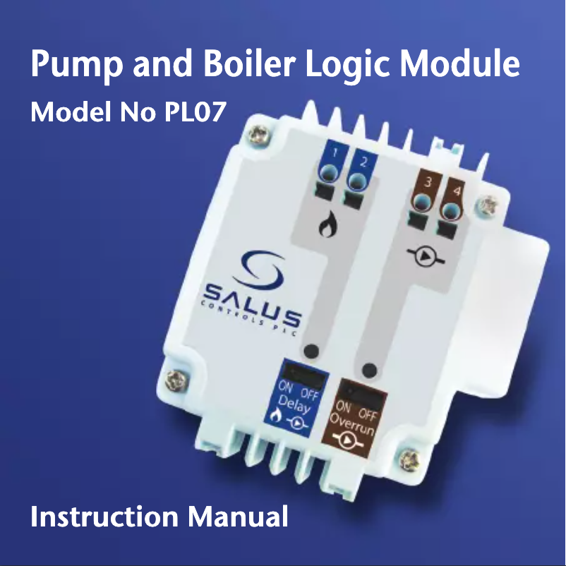 First page image of the manual for PL07