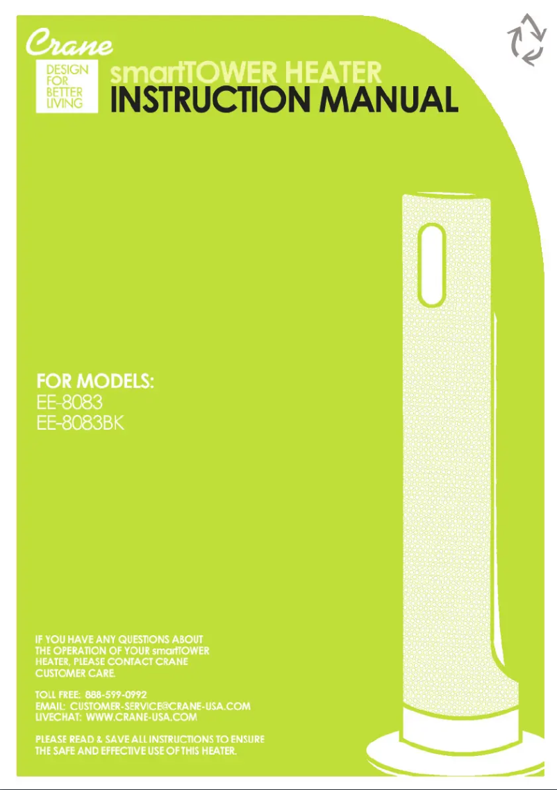 First page image of the manual for EE-8083