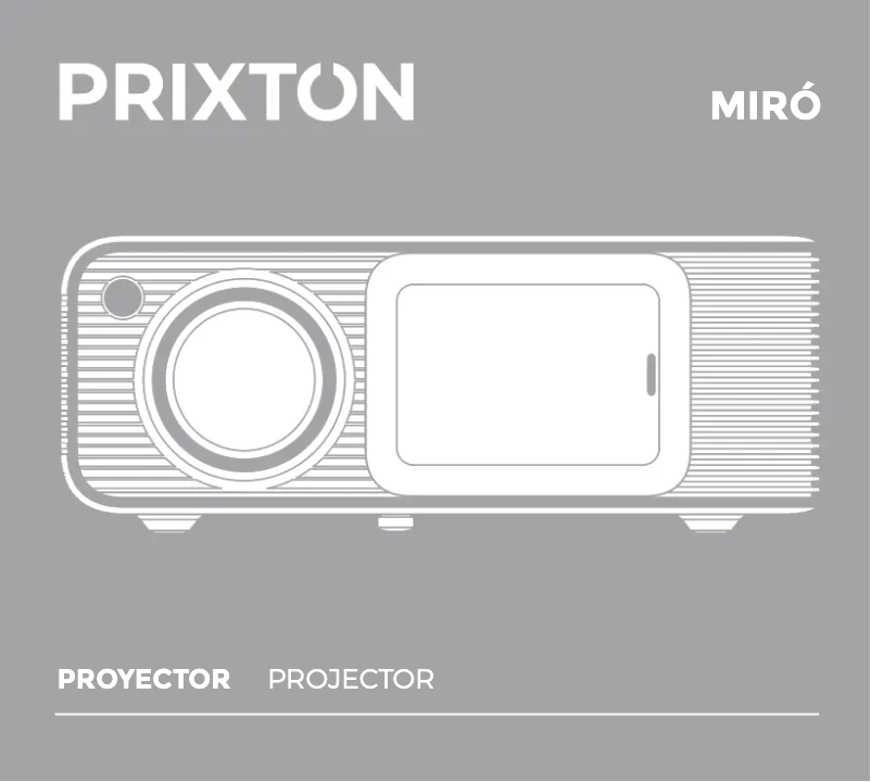 First page image of the manual for Miró