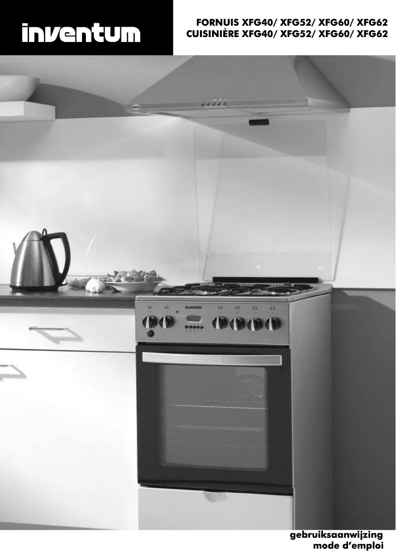 First page image of the manual for XFG52