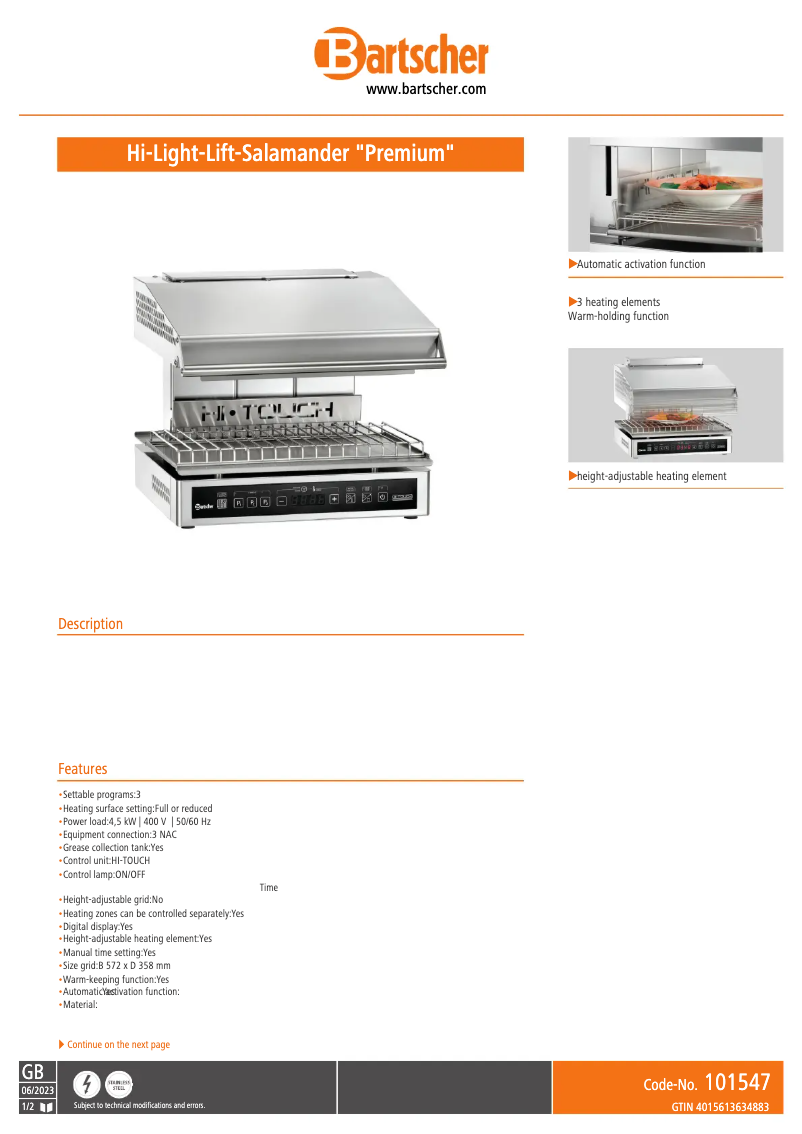 First page image of the manual for ST30D