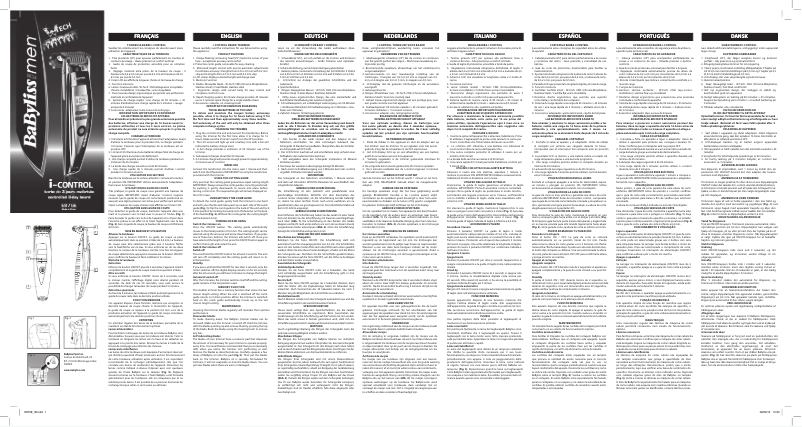 Image de la première page du manuel de l'appareil E875E i-Control