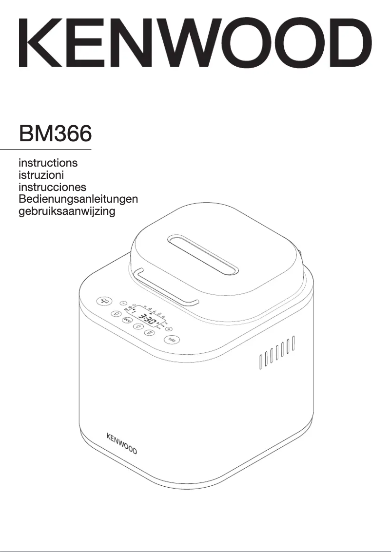First page image of the manual for BM366