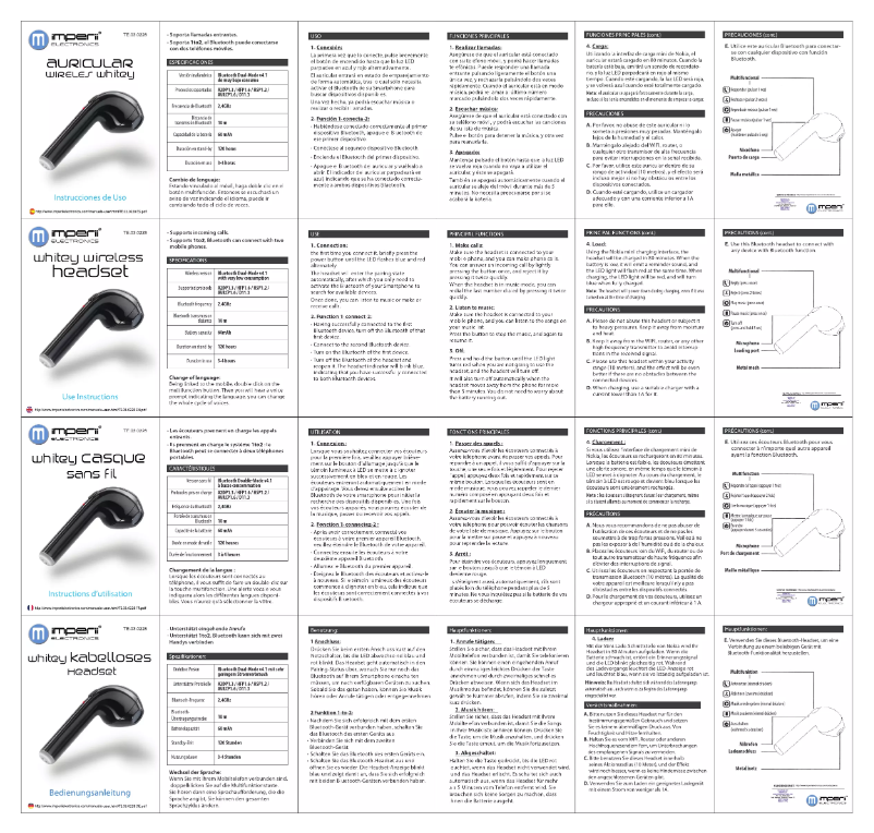 First page image of the manual for TE.03.0228.02