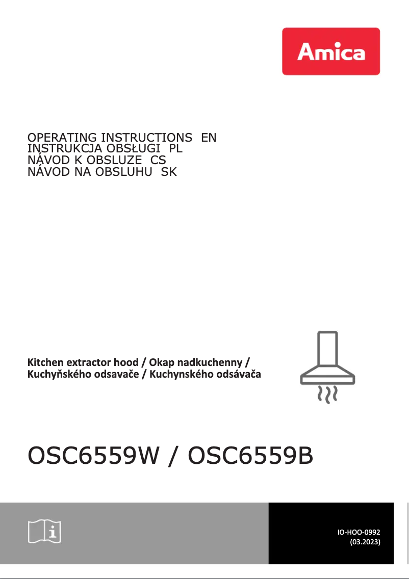 First page image of the manual for OSC6559B