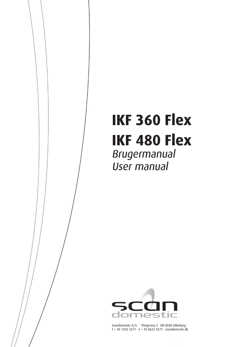 Image de la première page du manuel de l'appareil IKF 480