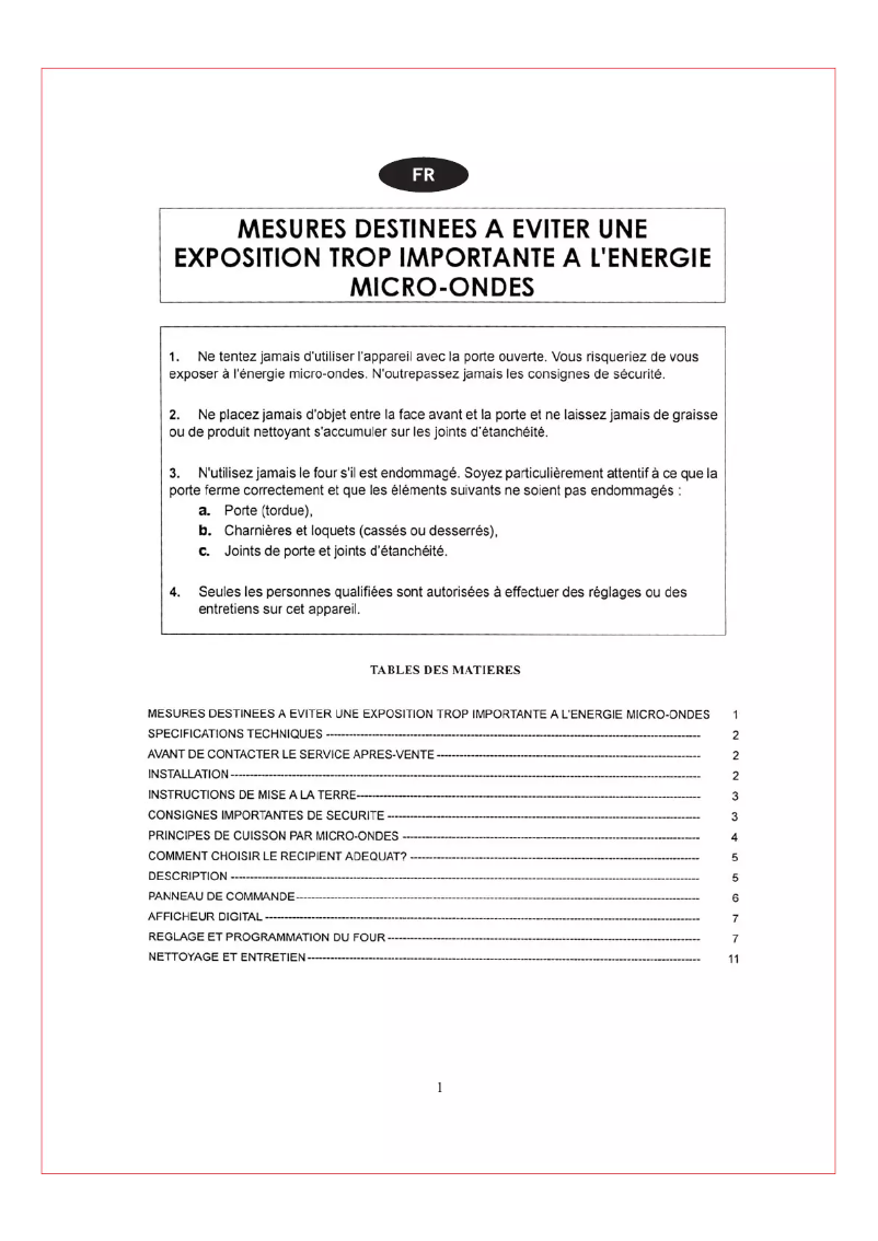 First page image of the manual for BMG 25-4EL