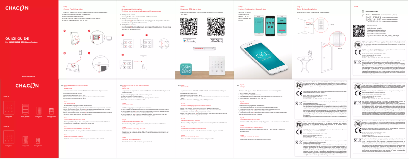 Page 1 of the manual User Manual Chacon 34940