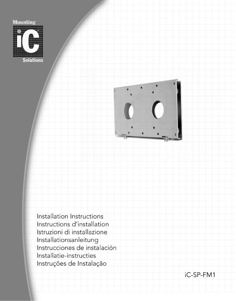 First page image of the manual for iCSPFM1T02