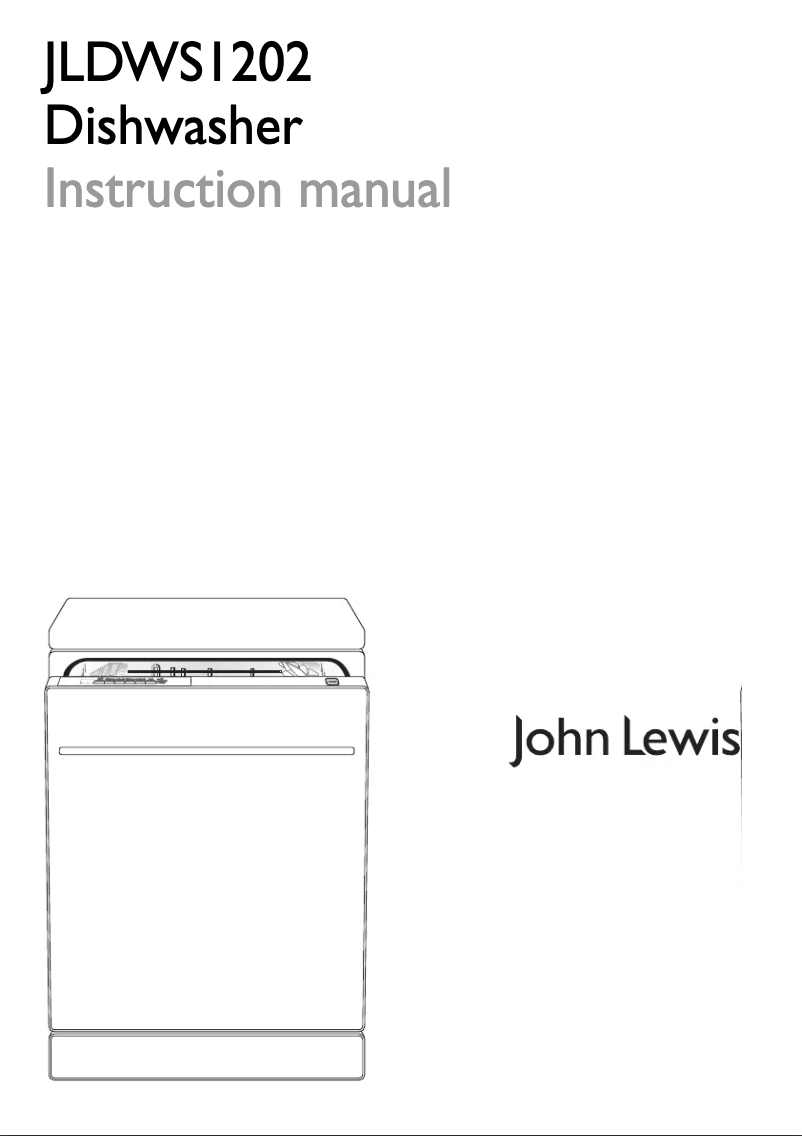 Page 1 of the manual User Manual John Lewis JLDWS 1202