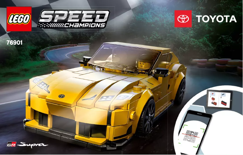 First page image of the manual for Speed Champions 76901