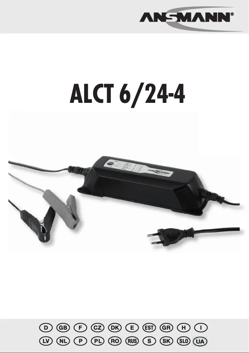 First page image of the manual for ALCT 6/24-4