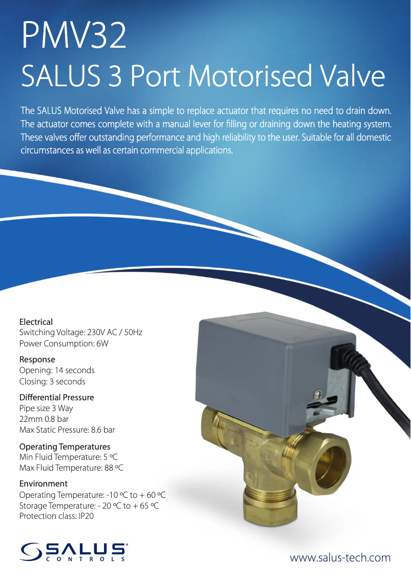 First page image of the manual for PMV38