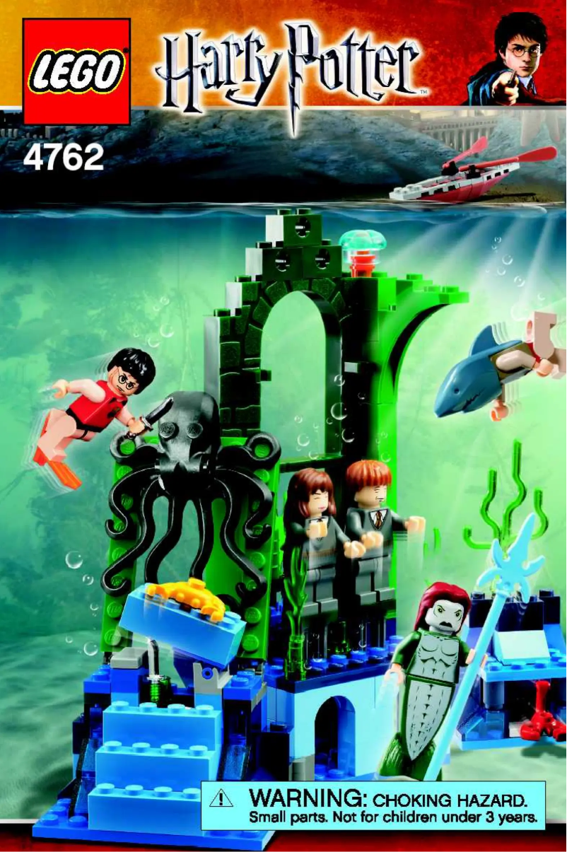 Page 1 of the manual User Manual Lego Harry Potter 4762