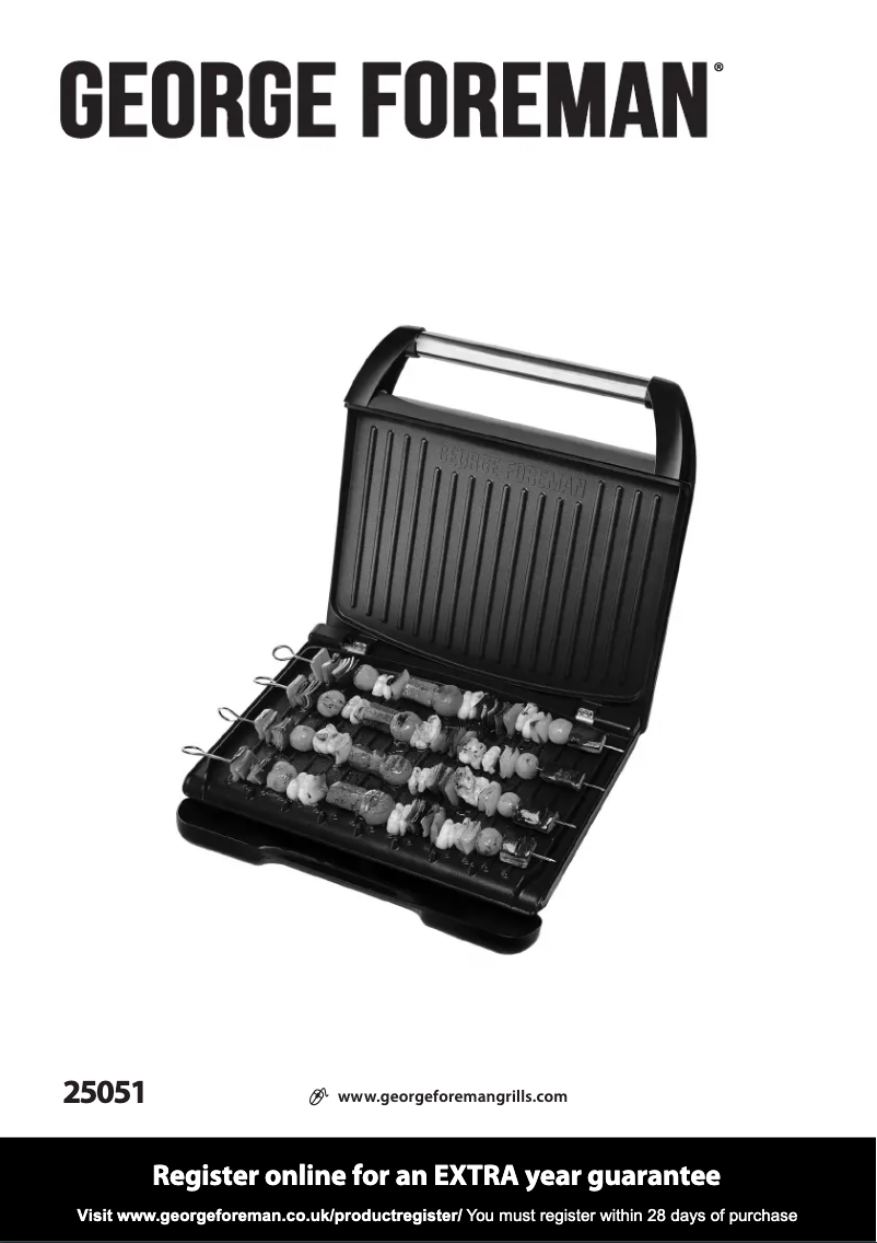 First page image of the manual for 25051