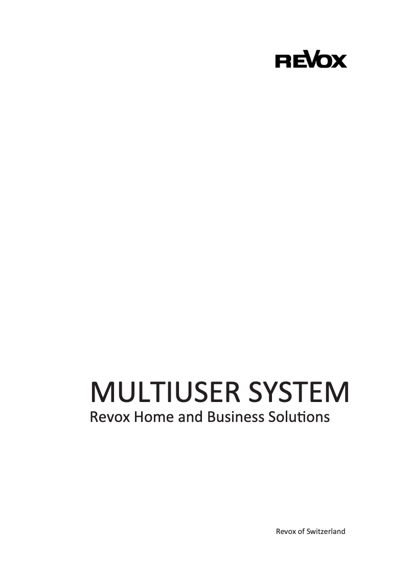 First page image of the manual for M208