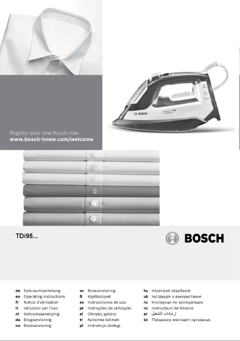 First page image of the manual for Sensixx'x DI90 TextileProtect TDI953222T