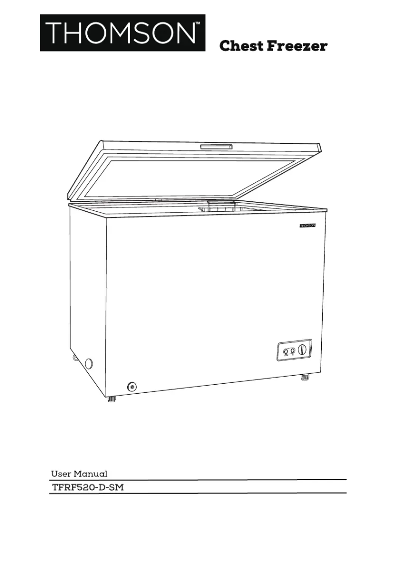 First page image of the manual for TFRF520-D-SM