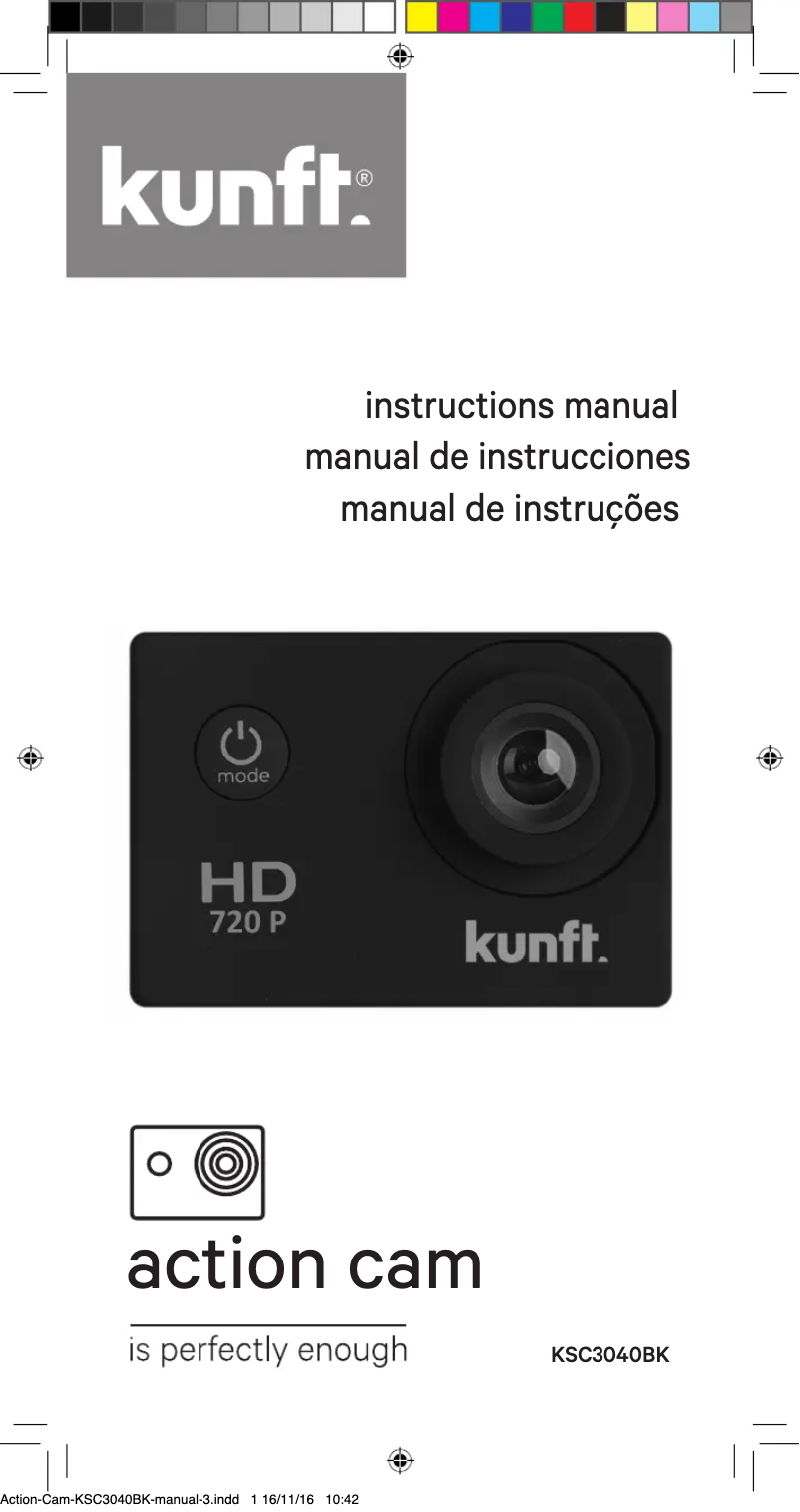 Image de la première page du manuel de l'appareil KSC3040BK