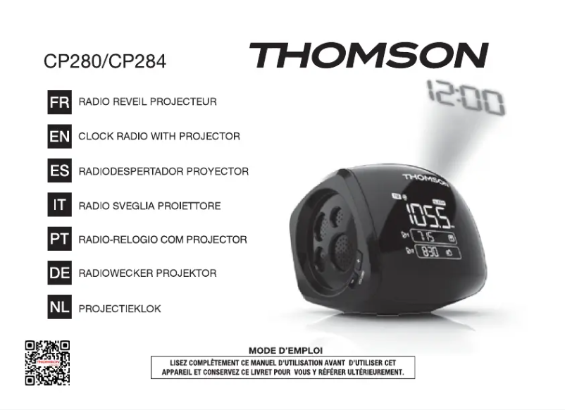 First page image of the manual for CP280