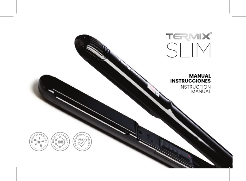 Page 1 of the manual User Manual Termix Slim