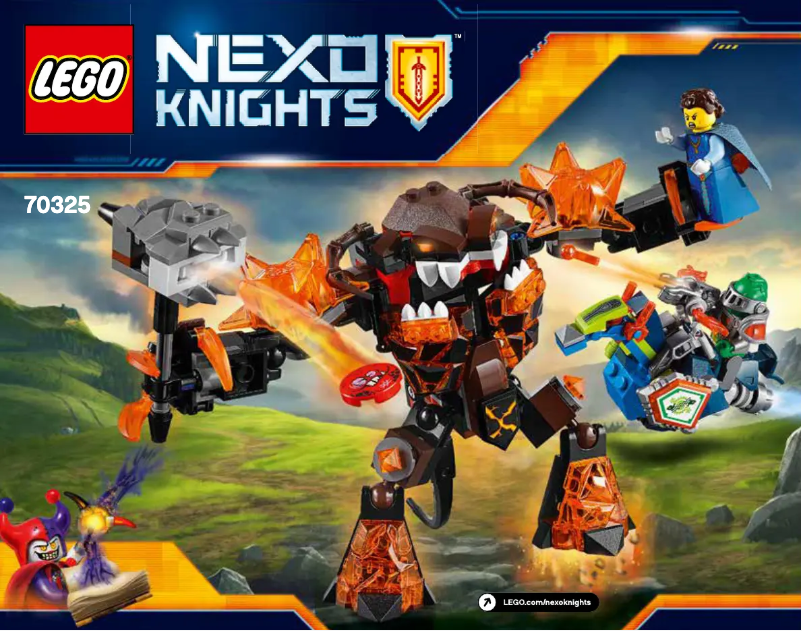 Page 1 of the manual User Manual Lego Nexo Knights 70325