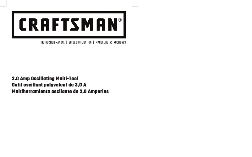Page 1 of the manual User Manual Craftsman CMEW400