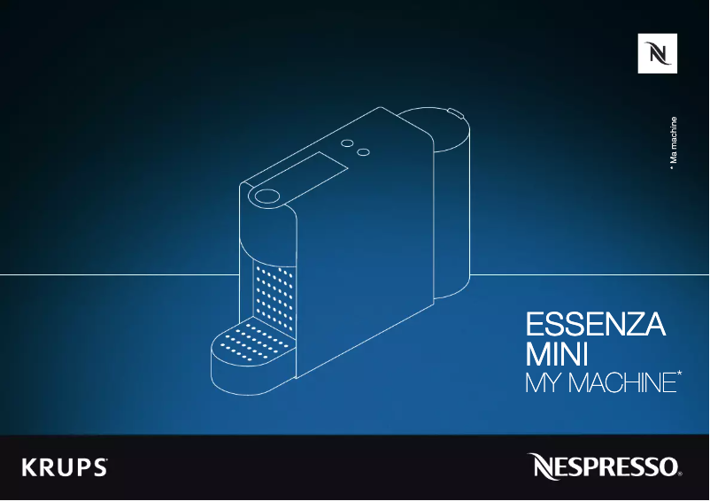 Image de la première page du manuel de l'appareil Essenza Mini YY2904FD