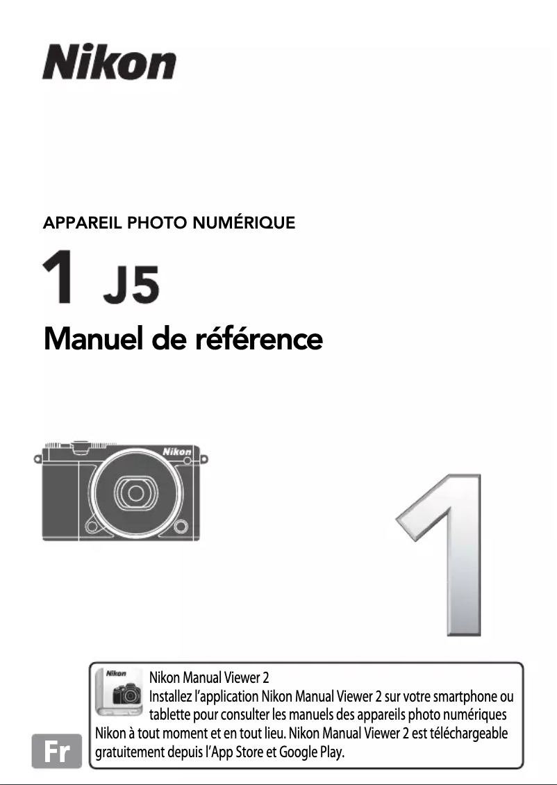 Page 1 of the manual User Manual Nikon 1 J5