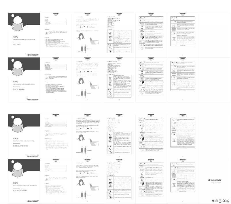 First page image of the manual for Pops