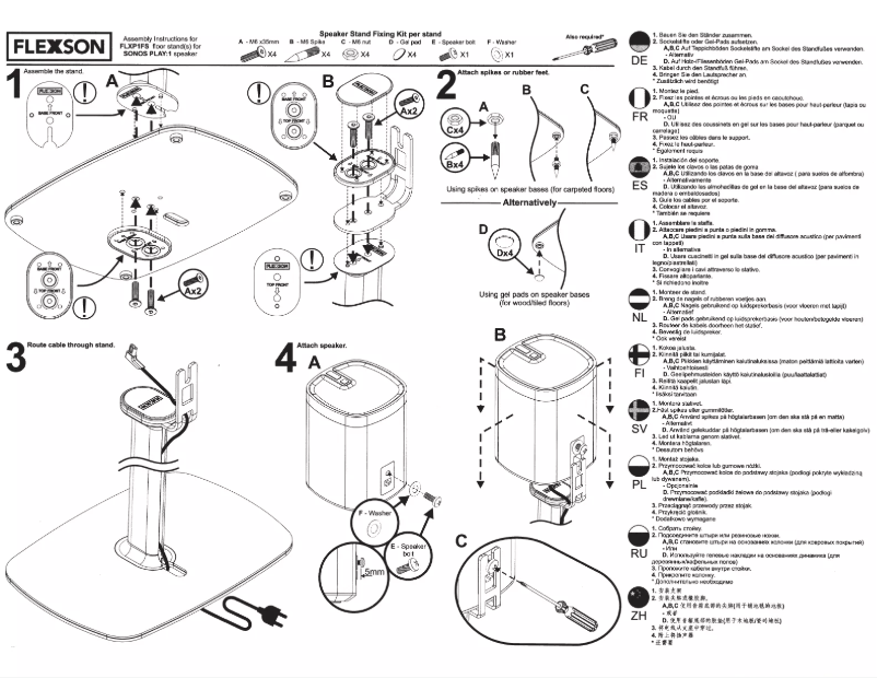 First page image of the manual for P5-FS