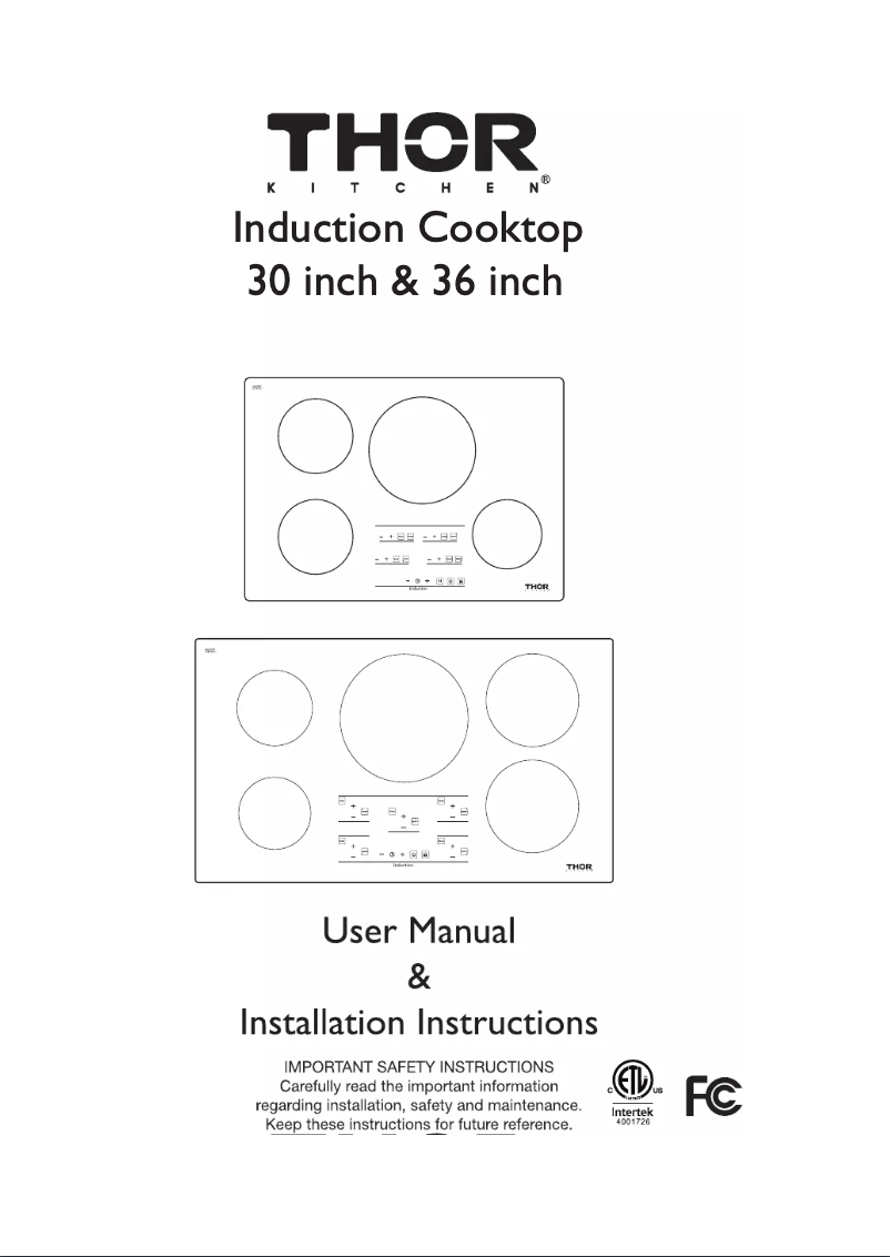 First page image of the manual for HIC3601