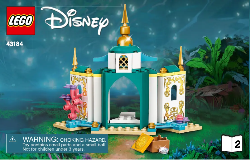 Page 1 of the manual User Manual Lego Disney 43184